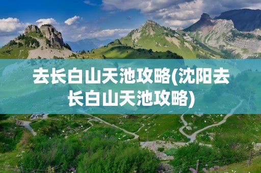 去长白山天池攻略(沈阳去长白山天池攻略)