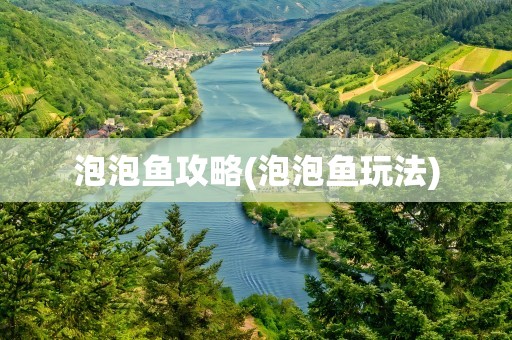 泡泡鱼攻略(泡泡鱼玩法)