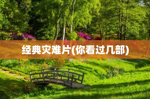 经典灾难片(你看过几部)