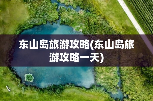 东山岛旅游攻略(东山岛旅游攻略一天)
