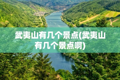 武夷山有几个景点(武夷山有几个景点啊)