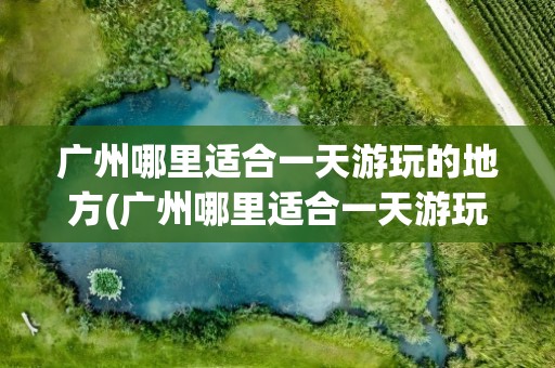 广州哪里适合一天游玩的地方(广州哪里适合一天游玩的地方推荐)