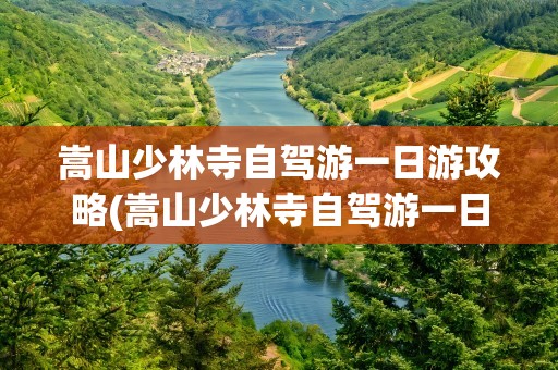 嵩山少林寺自驾游一日游攻略(嵩山少林寺自驾游一日游攻略图)