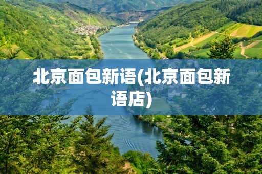 北京面包新语(北京面包新语店)
