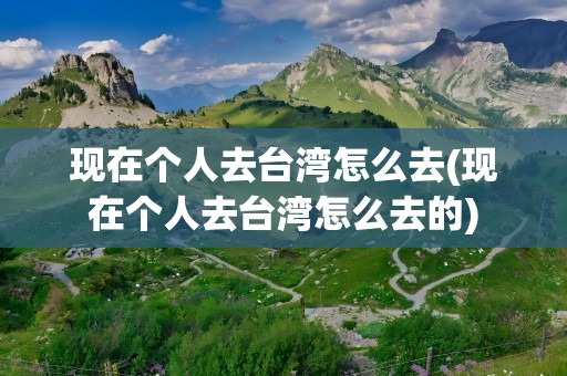现在个人去台湾怎么去(现在个人去台湾怎么去的)