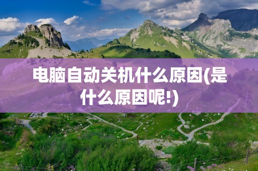 电脑自动关机什么原因(是什么原因呢!)