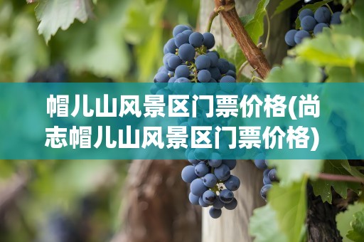 帽儿山风景区门票价格(尚志帽儿山风景区门票价格)