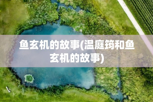 鱼玄机的故事(温庭筠和鱼玄机的故事)