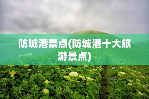 防城港景点(防城港十大旅游景点)