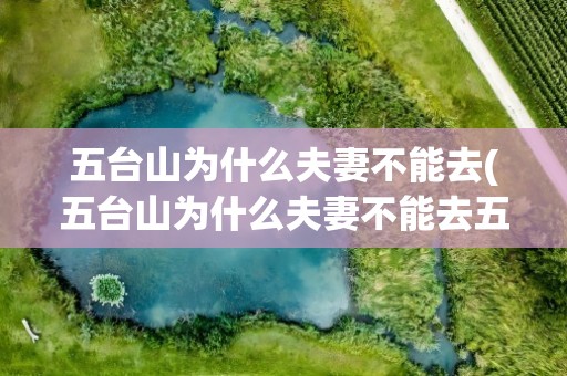 五台山为什么夫妻不能去(五台山为什么夫妻不能去五台)