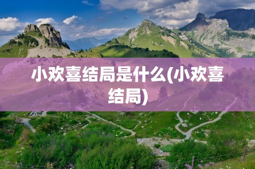 小欢喜结局是什么(小欢喜结局)
