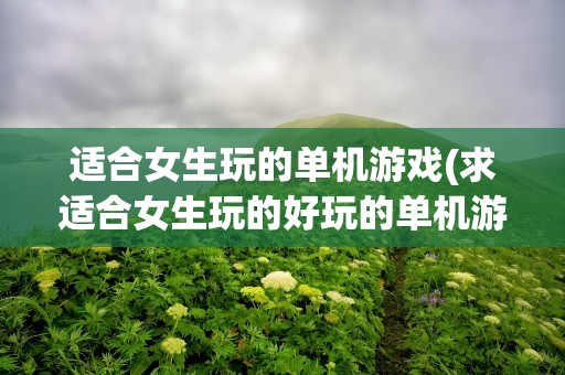 适合女生玩的单机游戏(求适合女生玩的好玩的单机游戏)