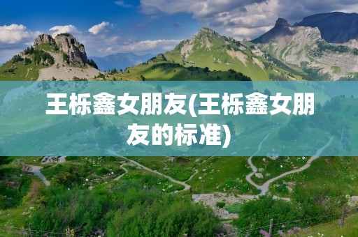 王栎鑫女朋友(王栎鑫女朋友的标准)