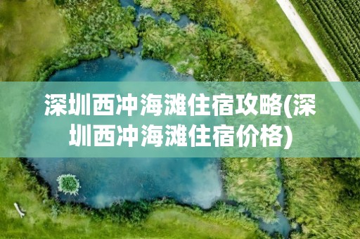 深圳西冲海滩住宿攻略(深圳西冲海滩住宿价格)