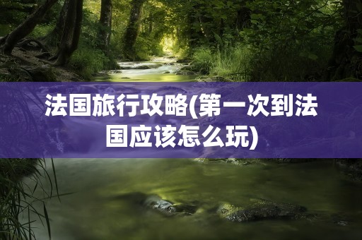 法国旅行攻略(第一次到法国应该怎么玩)