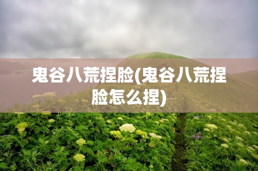 鬼谷八荒捏脸(鬼谷八荒捏脸怎么捏)