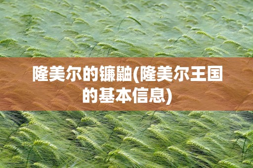 隆美尔的镰鼬(隆美尔王国的基本信息)