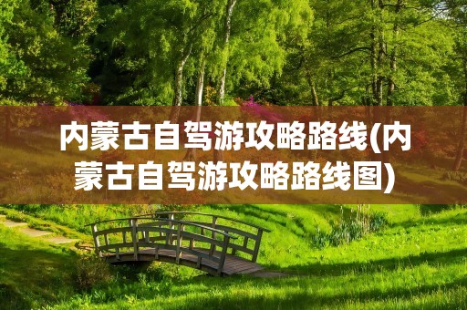 内蒙古自驾游攻略路线(内蒙古自驾游攻略路线图)