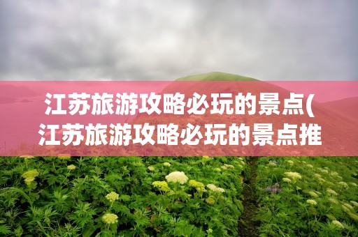 江苏旅游攻略必玩的景点(江苏旅游攻略必玩的景点推荐)