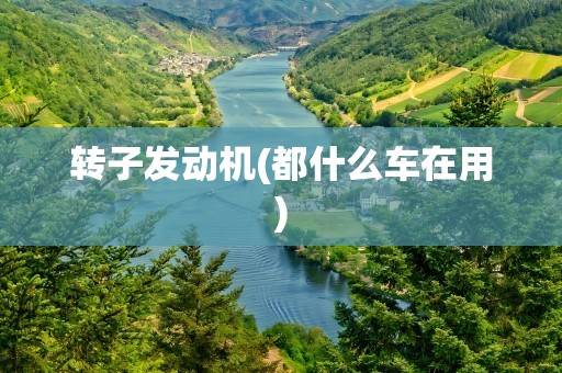 转子发动机(都什么车在用)