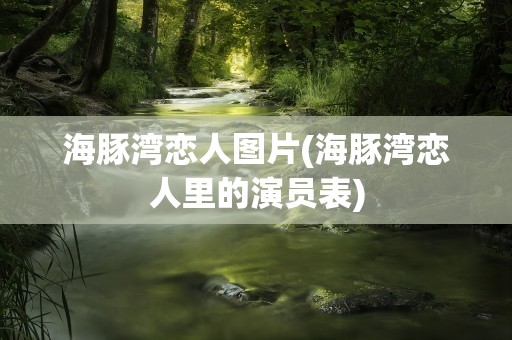 海豚湾恋人图片(海豚湾恋人里的演员表)