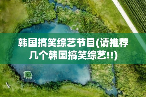 韩国搞笑综艺节目(请推荐几个韩国搞笑综艺!!)