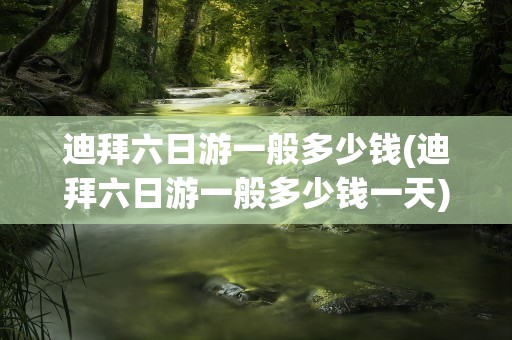 迪拜六日游一般多少钱(迪拜六日游一般多少钱一天)