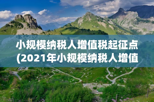 小规模纳税人增值税起征点(2021年小规模纳税人增值税起征点是多少)