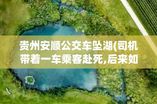 贵州安顺公交车坠湖(司机带着一车乘客赴死,后来如何)