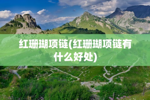 红珊瑚项链(红珊瑚项链有什么好处)