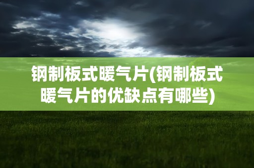 钢制板式暖气片(钢制板式暖气片的优缺点有哪些)