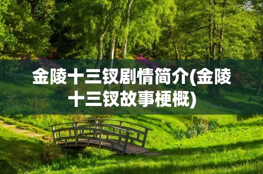 金陵十三钗剧情简介(金陵十三钗故事梗概)