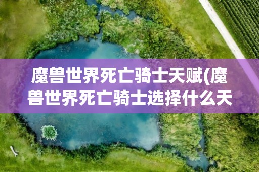 魔兽世界死亡骑士天赋(魔兽世界死亡骑士选择什么天赋好)