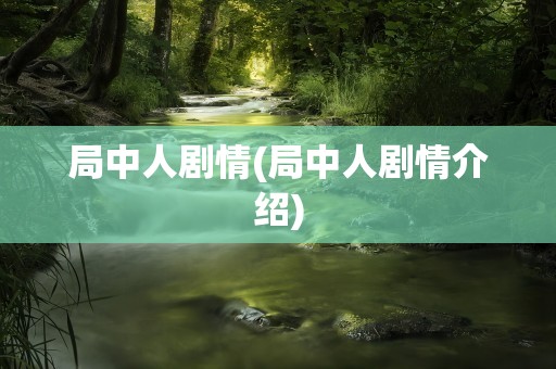 局中人剧情(局中人剧情介绍)
