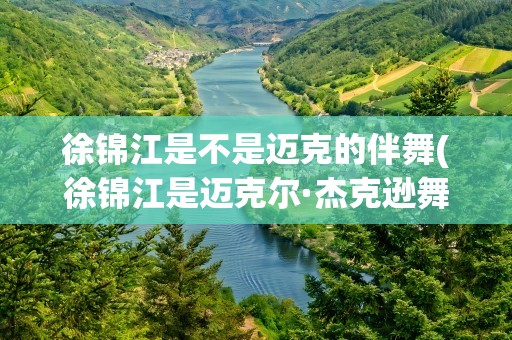 徐锦江是不是迈克的伴舞(徐锦江是迈克尔·杰克逊舞伴吗)