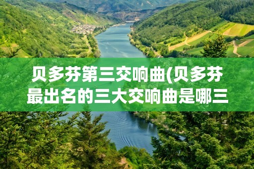 贝多芬第三交响曲(贝多芬最出名的三大交响曲是哪三首)