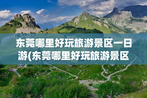 东莞哪里好玩旅游景区一日游(东莞哪里好玩旅游景区一日游推荐)