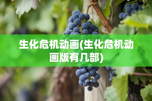 生化危机动画(生化危机动画版有几部)