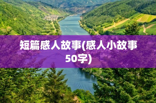 短篇感人故事(感人小故事50字)
