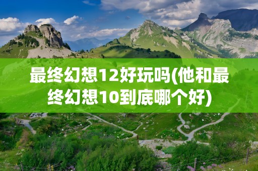 最终幻想12好玩吗(他和最终幻想10到底哪个好)