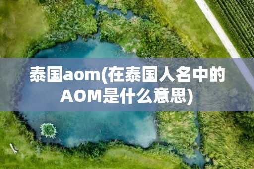 泰国aom(在泰国人名中的AOM是什么意思)