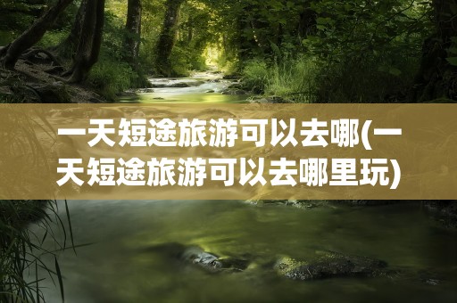 一天短途旅游可以去哪(一天短途旅游可以去哪里玩)