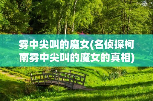 雾中尖叫的魔女(名侦探柯南雾中尖叫的魔女的真相)