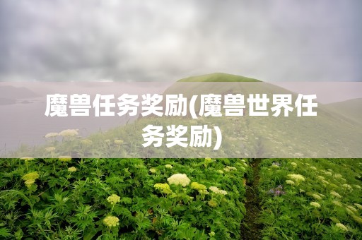 魔兽任务奖励(魔兽世界任务奖励)