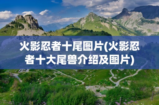 火影忍者十尾图片(火影忍者十大尾兽介绍及图片)