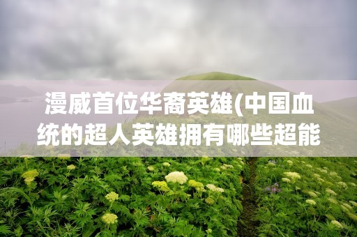 漫威首位华裔英雄(中国血统的超人英雄拥有哪些超能力)