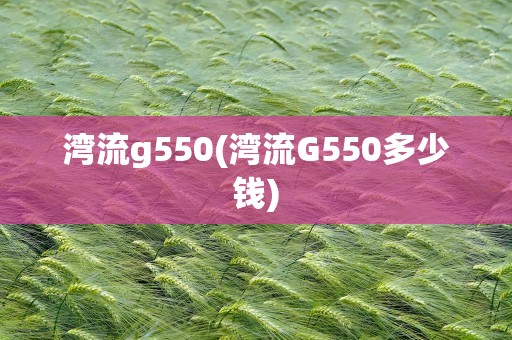 湾流g550(湾流G550多少钱)