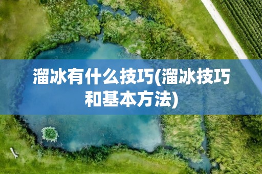 溜冰有什么技巧(溜冰技巧和基本方法)