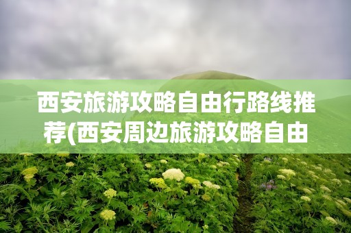西安旅游攻略自由行路线推荐(西安周边旅游攻略自由行路线推荐)