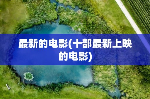 最新的电影(十部最新上映的电影)